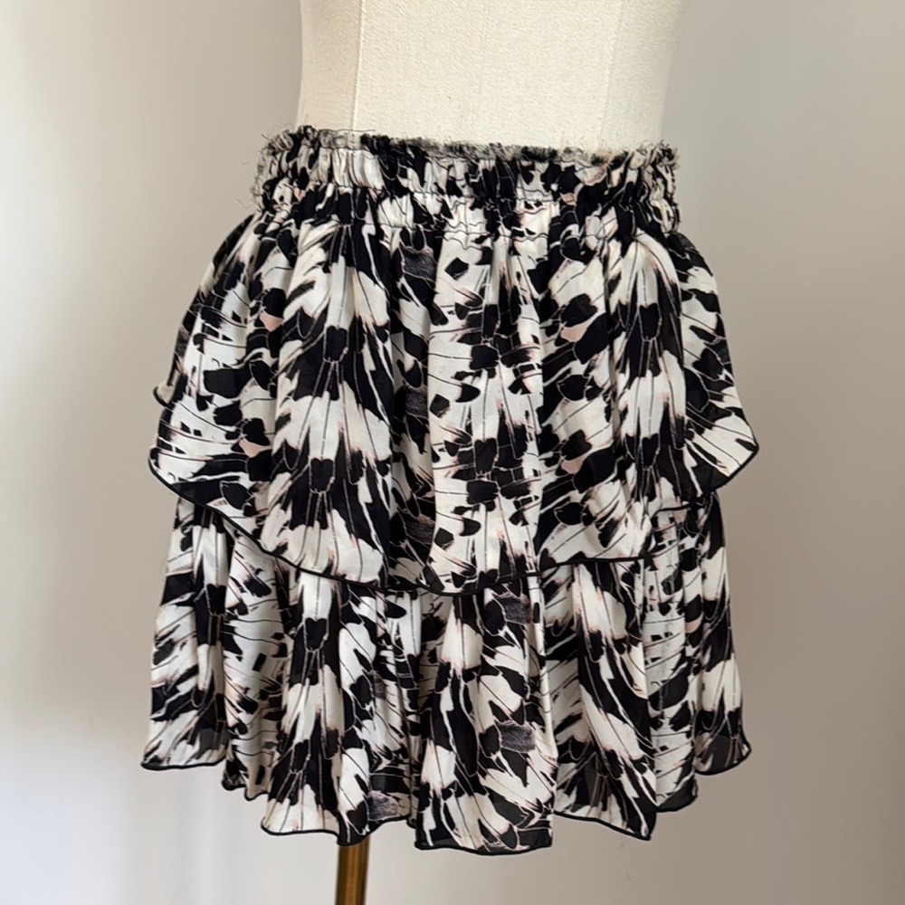 Love Shack Fancy silk lined skirt